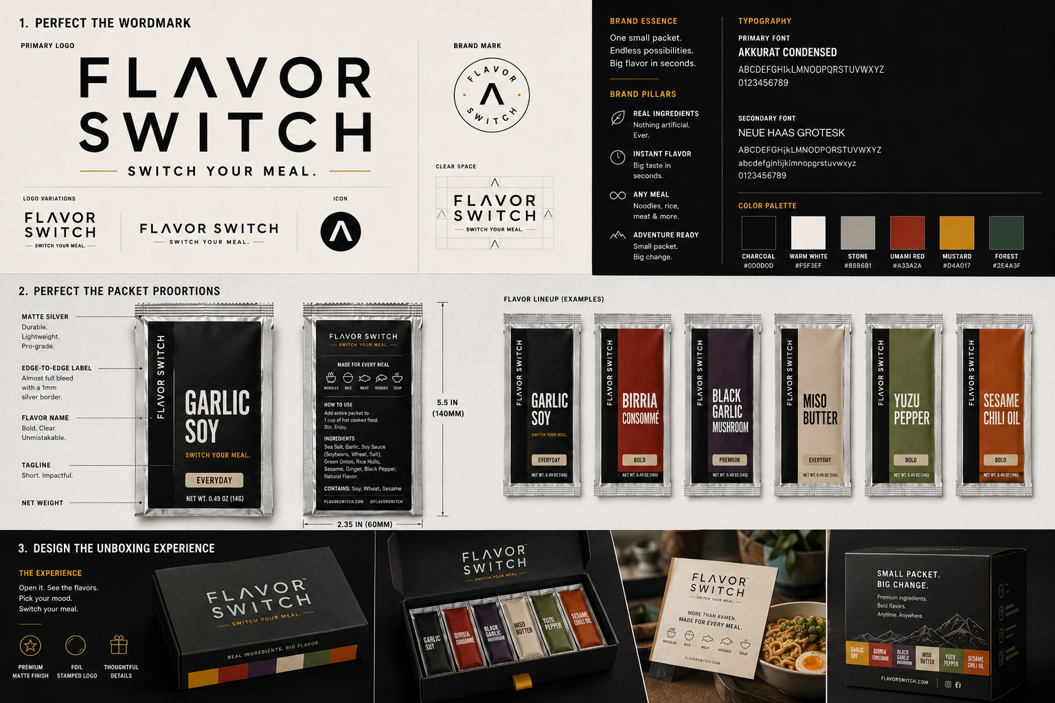 Flavor Switch - Switch your meal